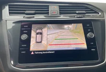 VW Tiguan Allspace R-Line TSI 4MOTION DSG in Atlantik Blue Metallic