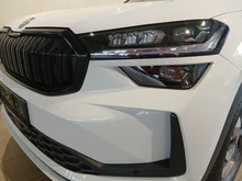 Škoda Kodiaq Sportline iV TSI DSG in Moon-Weiß Metallic
