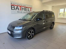 VW Caddy California Camper Maxi TDI in Indiumgrau Metallic