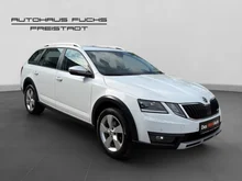 Škoda Octavia Combi 4x4 SCOUT TDI DSG in Moon-Weiß Metallic