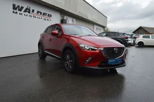 Mazda CX-3 Revolution AWD in rot met