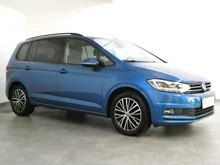 VW Touran Comfortline TDI in F9 Caribbean Blue Metallic