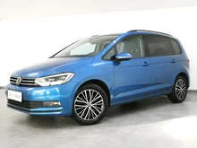 VW Touran Comfortline TDI in F9 Caribbean Blue Metallic