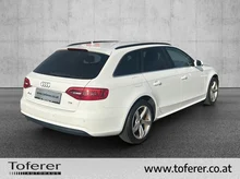 Audi A4 Avant 2.0 TDI daylight in ibisweiß