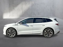 Škoda Enyaq Sportline 85 in Moon-Weiß Metallic