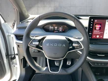Škoda Enyaq Sportline 85 in Moon-Weiß Metallic