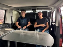 VW California Beach Edition Camper 35 TDI in kirschrot / Dach schwarz
