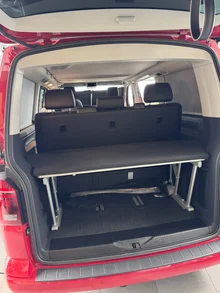 VW California Beach Edition Camper 35 TDI in kirschrot / Dach schwarz