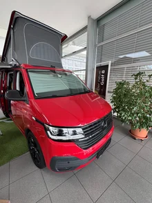 VW California Beach Edition Camper 35 TDI in kirschrot / Dach schwarz