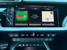 Audi A3 Sportback 35 TDI S line exterieur in 0E Mythosschwarz Metallic