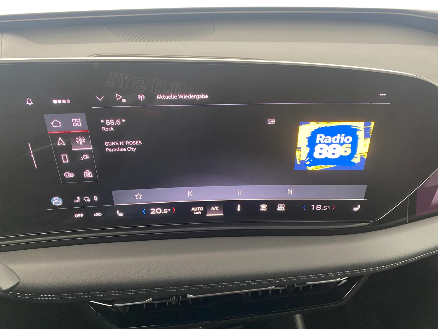 Bild eines Audi A6 Sportback e-tron