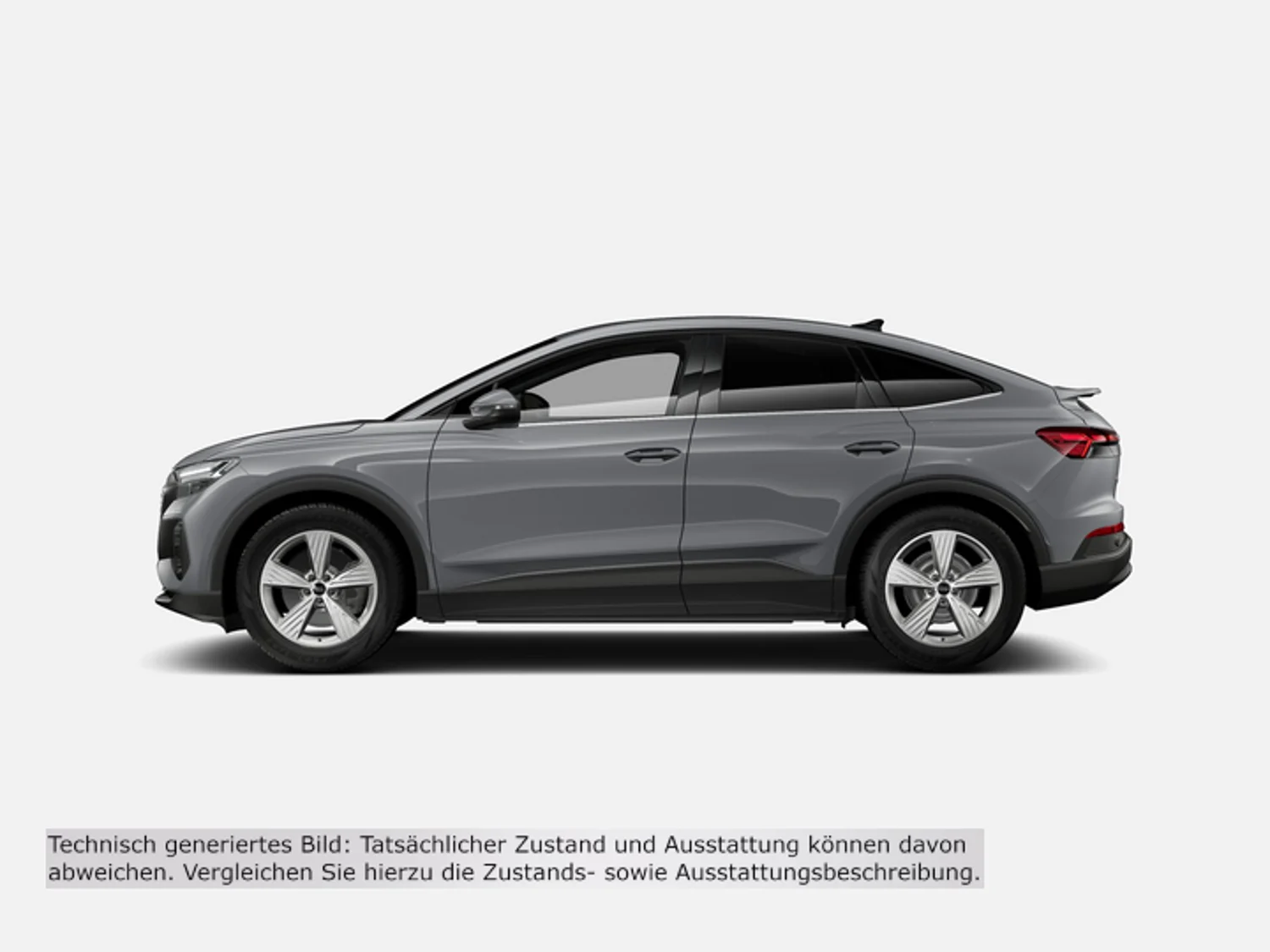 Bild eines Audi Q4 Sportback 45 e-tron business