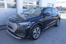 Audi Q4 e-tron 50 e-tron quattro in Mythosschwarz metallic