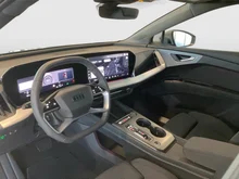Audi Q4 Sportback e-tron performance in Kieselgrau