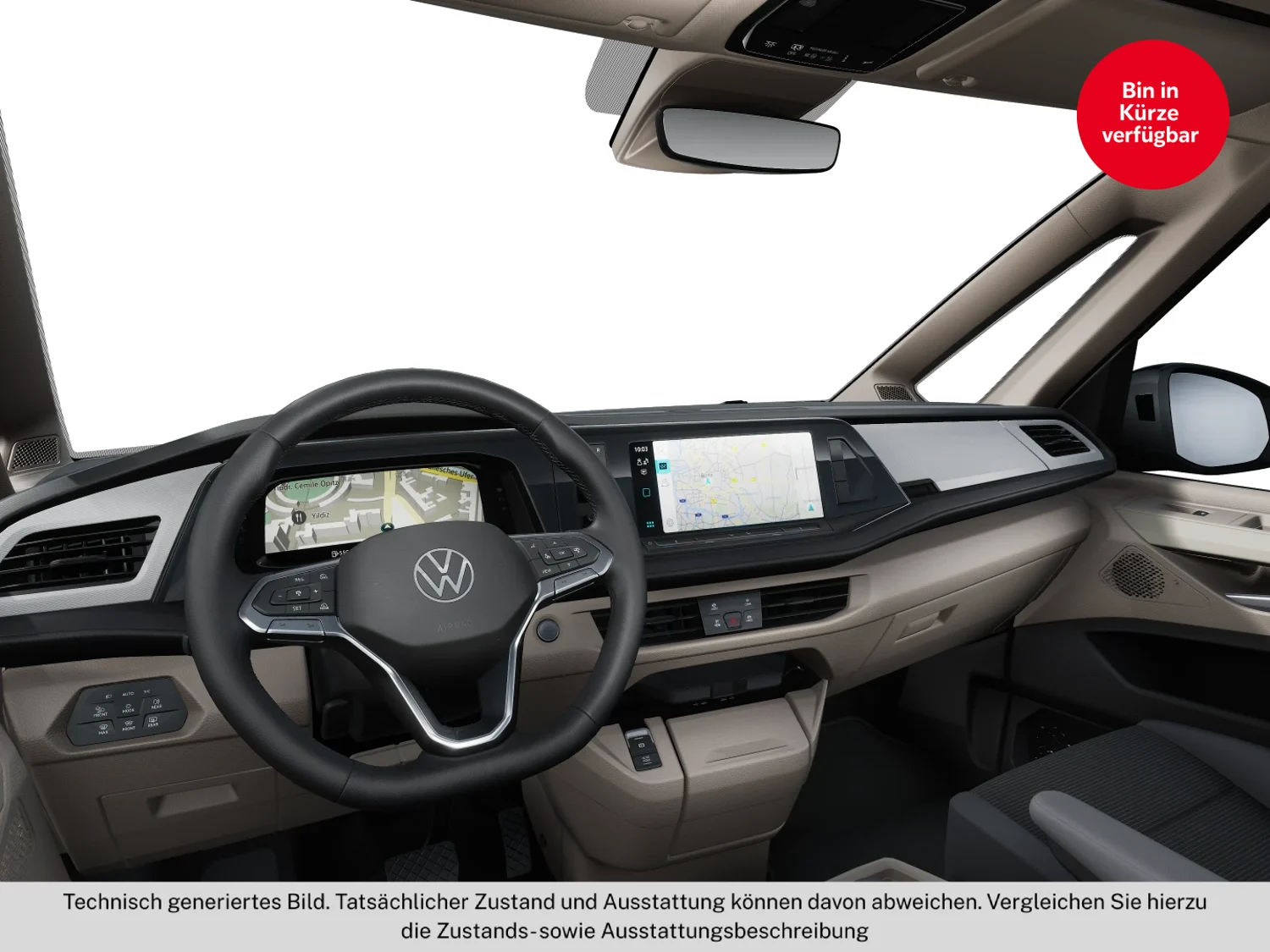 Bild eines VW Multivan Business ÜH TDI