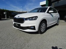 Škoda Fabia Essence in Alaska-Weiß