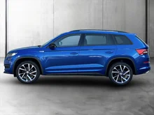 Škoda Kodiaq 4x4 SPORTLINE TDI DSG in Race-Blau Metallic