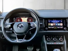 Škoda Kodiaq 4x4 SPORTLINE TDI DSG in Race-Blau Metallic