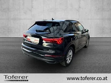 Audi Q3 e-tron 45 TFSI e S line exterieur in Mythosschwarz Metallic