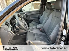 Audi Q3 e-tron 45 TFSI e S line exterieur in Mythosschwarz Metallic