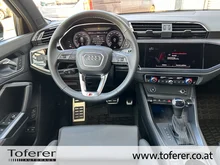 Audi Q3 e-tron 45 TFSI e S line exterieur in Mythosschwarz Metallic