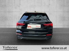 Audi Q3 e-tron 45 TFSI e S line exterieur in Mythosschwarz Metallic