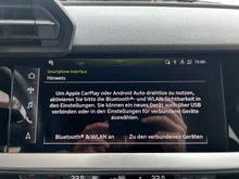Audi A3 Sportback 30 TDI S line exterieur in Mythosschwarz Metallic
