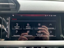 Audi A3 Sportback 30 TDI S line exterieur in Mythosschwarz Metallic