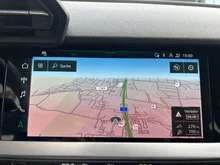 Audi A3 Sportback 30 TDI S line exterieur in Mythosschwarz Metallic