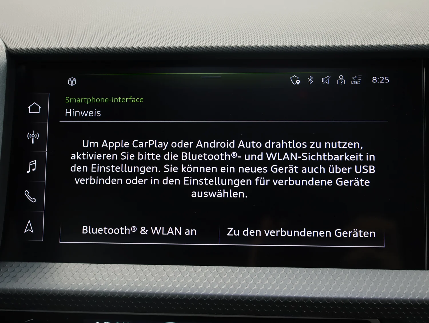 Bild eines A1 Sportback 25 TFSI intense