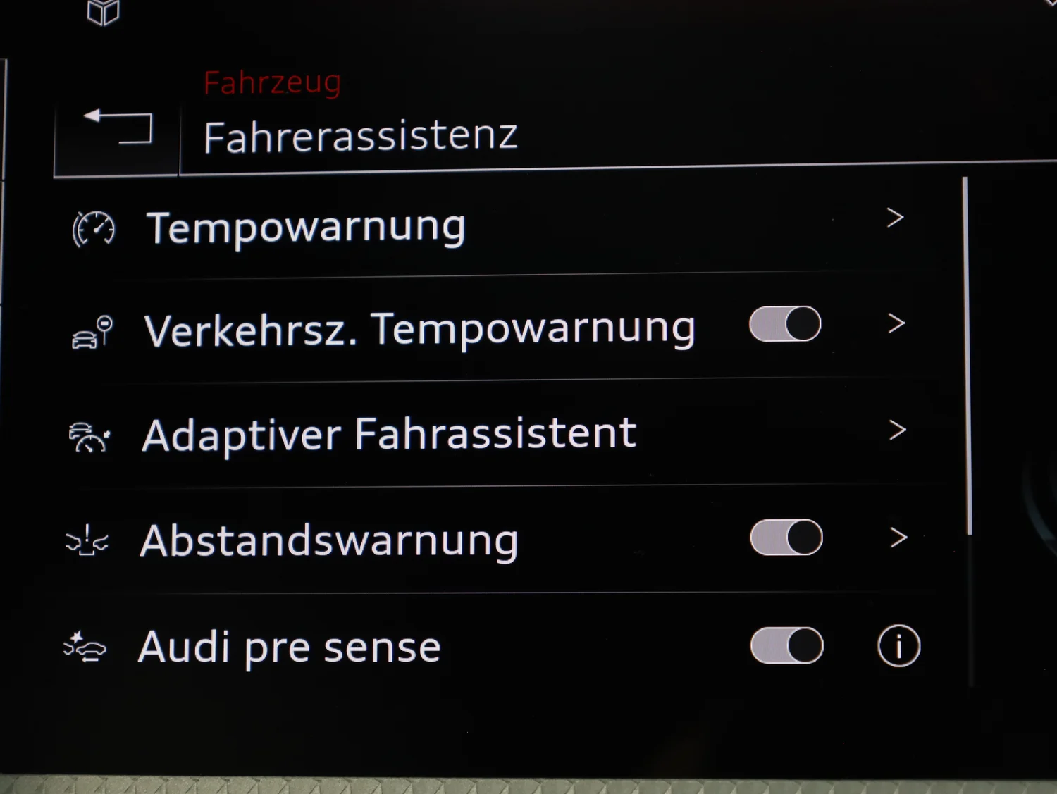 Bild eines A1 Sportback 25 TFSI intense