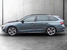 Škoda Octavia Combi RS TDI DSG in QUARZ-GRAU METALLIC