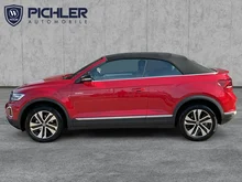 VW T-Roc Cabriolet Style TSI in Kings Red Metallic