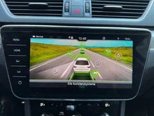 Škoda Superb Combi 4x4 SCOUT TDI DSG in Lava-Blau Metallic