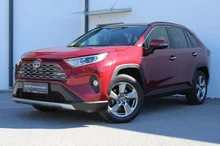 Toyota RAV4 2,5 Hybrid VIP AWD in Pearlrot Metallic