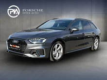 Audi A4 Avant 40 TFSI S line in dunkelgrau - metallic-perleffekt