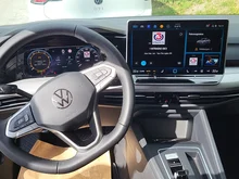 VW Golf Rabbit mHEV DSG in Delfingrau Metallic