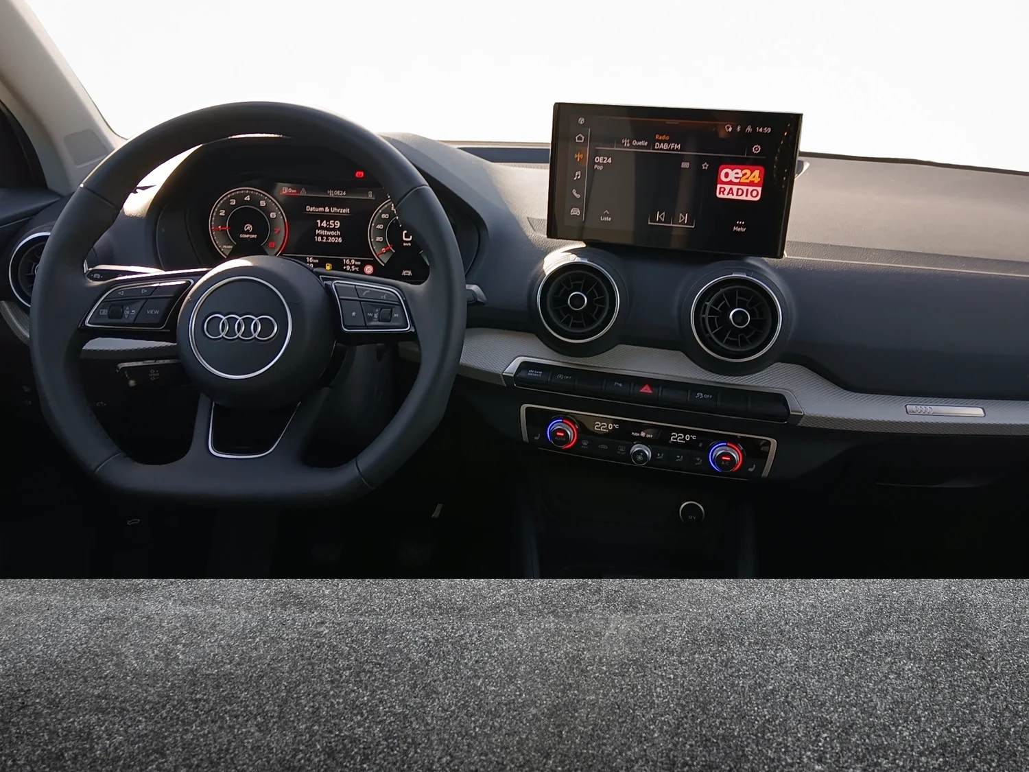 Bild eines Audi Q2 30 TFSI admired