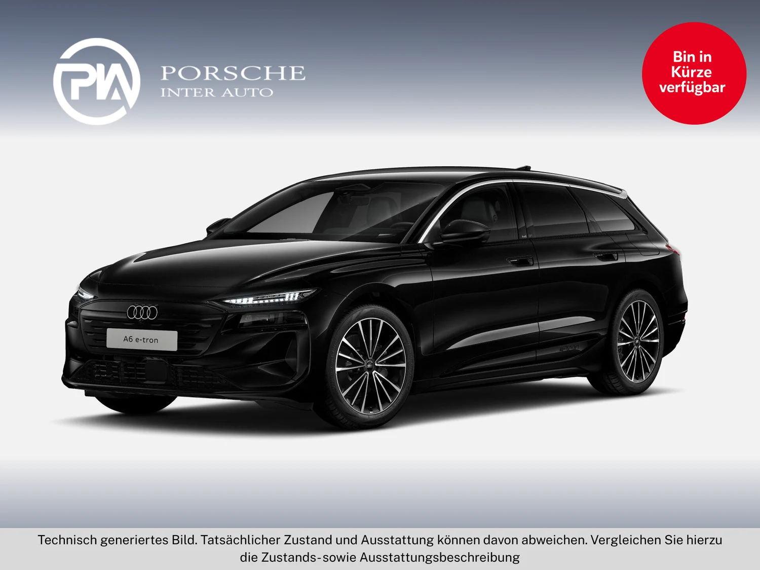 Bild eines Audi A6 Avant e-tron