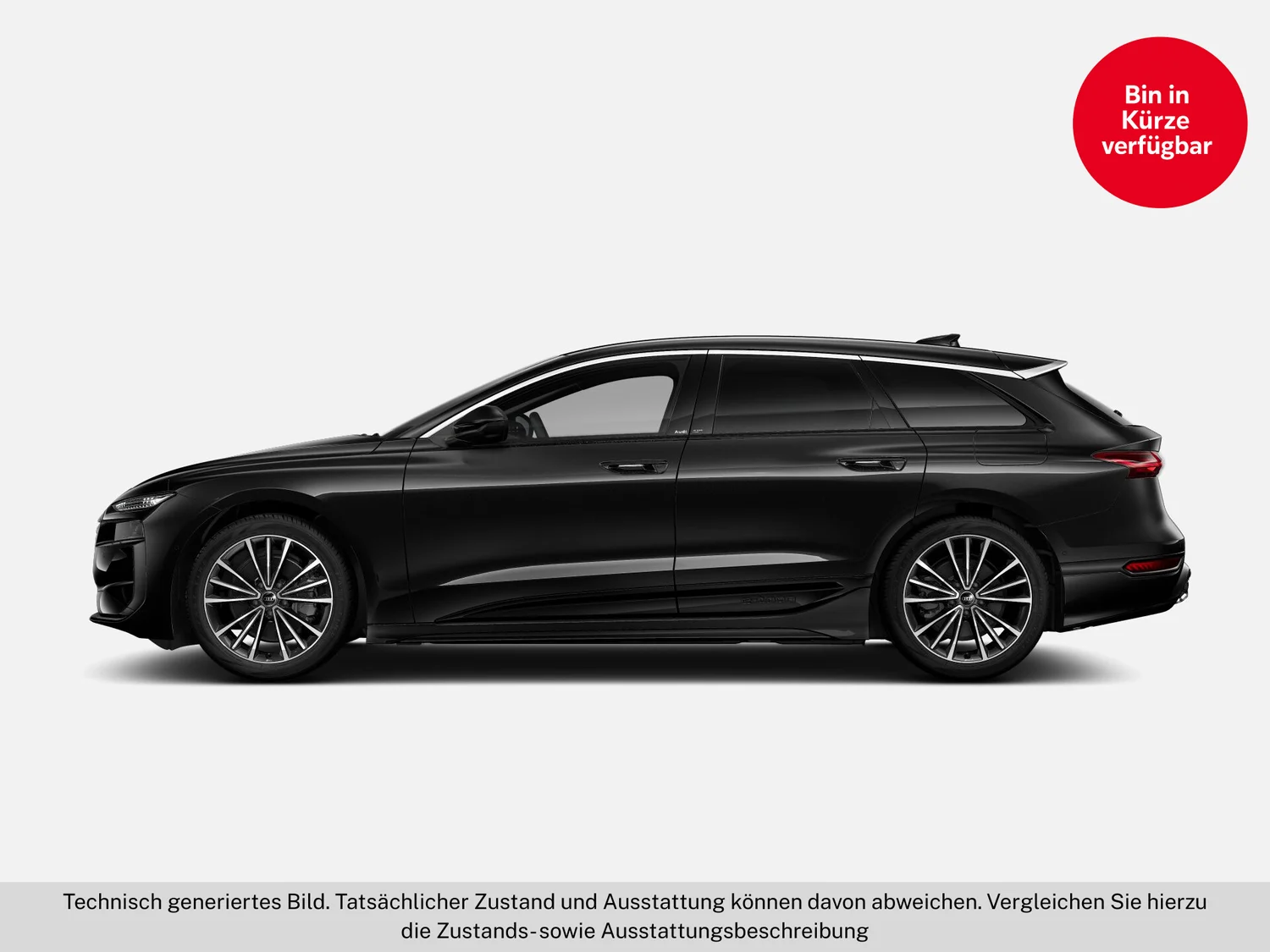 Bild eines Audi A6 Avant e-tron