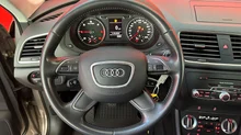 Audi Q3 2.0 TDI daylight in platinbeige metallic