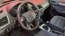 Audi Q3 2.0 TDI daylight in platinbeige metallic