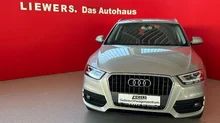 Audi Q3 2.0 TDI daylight in platinbeige metallic