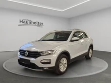 VW T-Roc Design TSI in White Silver Met.