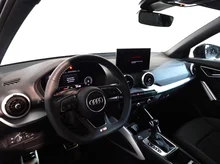 Audi Q2 35 TDI quattro admired in navarrablau metallic