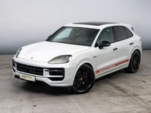 Porsche Cayenne E-Hybrid in weiss - metallic