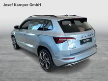 Škoda Karoq Sportline TSI DSG ACT in Smokey Diamond-Silber Metallic