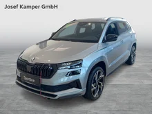 Škoda Karoq Sportline TSI DSG ACT in Smokey Diamond-Silber Metallic