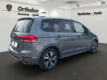 VW Touran Sky TDI SCR 5-Sitzer in Indiumgrau Metallic