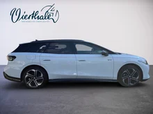 VW ID.7 Tourer GTX 4MOTION 250kW Business in Gletscherweiß Metallic Dach Schwarz